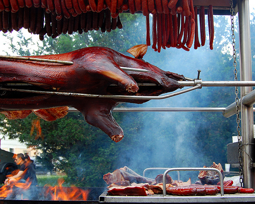 roasted pig flickr image