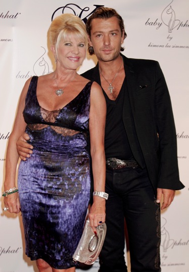 Ivana Trump and her young husband google image