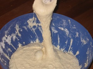 mixing the bread dough /czechmatediary.com image