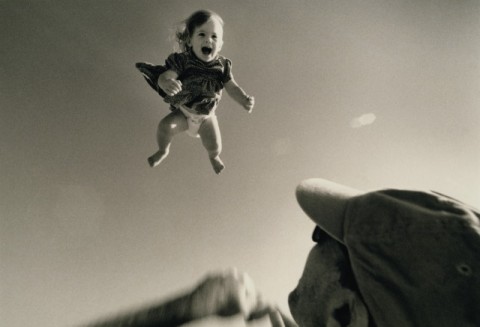 flying baby google image