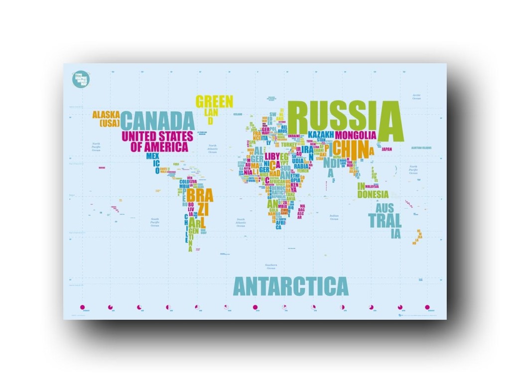 map of words google image